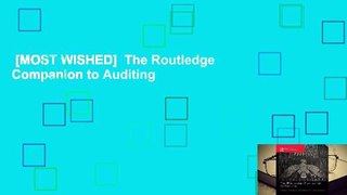 [MOST WISHED]  The Routledge Companion to Auditing