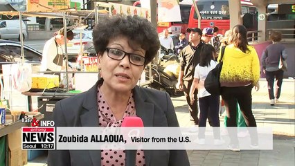 Foreigners visit S. Korea for Korean food over shopping