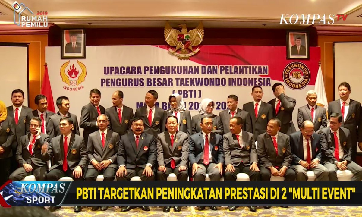 KONI Pusat Melantik PBTI Periode 2019-2023