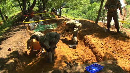 '반쪽 유해 발굴' 2달...DMZ 발굴 현장 첫 공개 / YTN