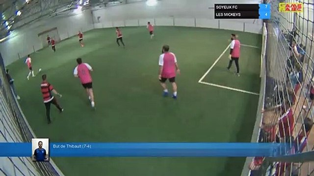 But de Thibault (7-4) - SOYEUX FC Vs LES MICKEYS - 28/05/19 20:00 - LIGUE 4 - Poitiers Game Parc