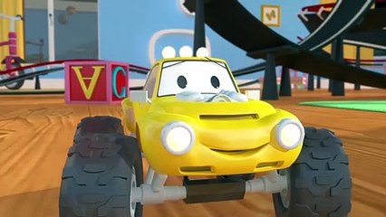 Camion pompier, bulldozer, voiture de course & Lucas le Petit Camion | Dessin animé pour les enfants