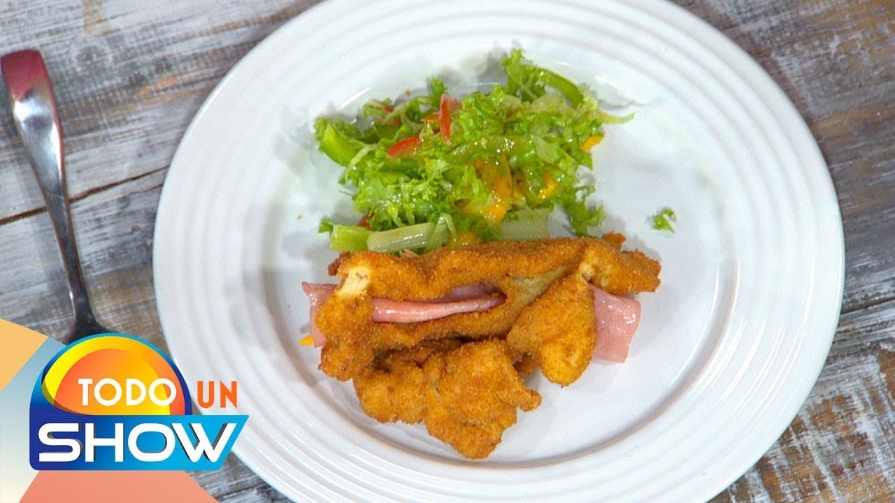Receta: Lúcete con tu familia y prepárales estas suculentas Pechugas a la Cordon Bleu.