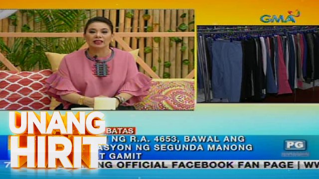 Unang Hirit: 'Ukay-ukay,' bawal sa batas | Kapuso Sa Batas