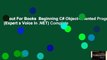 About For Books  Beginning C# Object-Oriented Programming (Expert s Voice in .NET) Complete