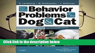 Full version  Behavioural Problems of the Dog and Cat  For Kindle