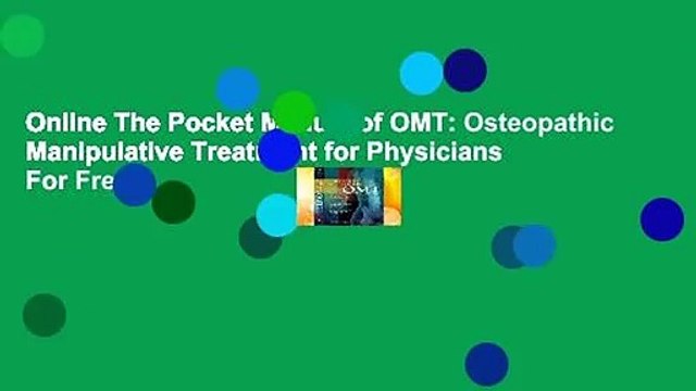 Online The Pocket Manual of OMT: Osteopathic Manipulative Treatment for Physicians For Free