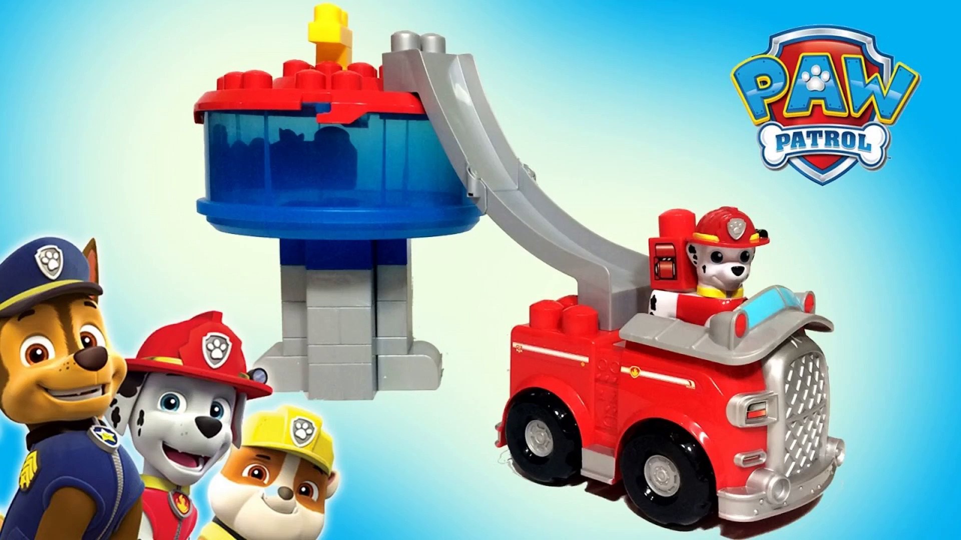 paw patrol mega bloks lookout tower