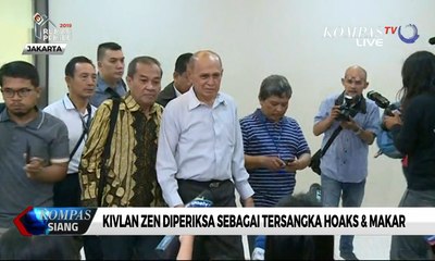 Kivlan Zen Diperiksa sebagai Tersangka Hoaks dan Makar