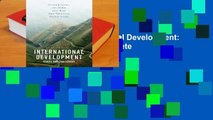 About For Books  International Development: Issues and Challenges Complete