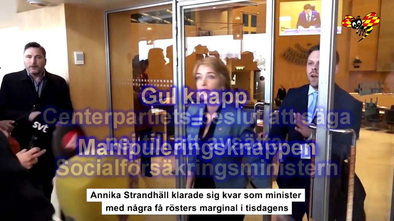 Gul knapp = Manipuleringsknappen