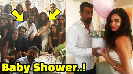 Arjun Rampal Hosts BABY SHOWER for PREGNANT GF Gabriella Demetriades