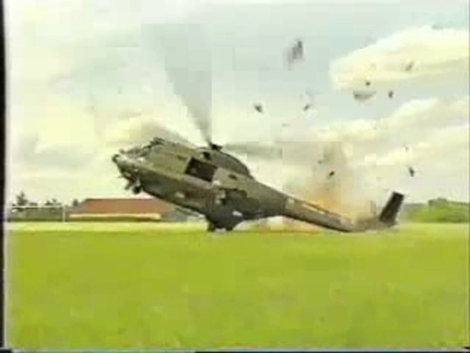 Crash en hélicoptere
