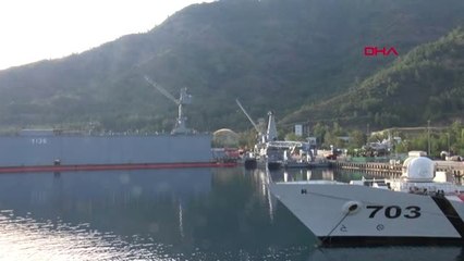 MUĞLA Türkiye'nin yaptığı en büyük denizaltı kurtarma tatbikatı başladı