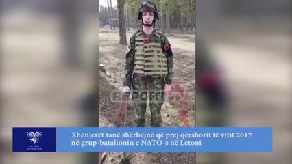 VIDEO/ Nëntetarja mesazh nga misioni në Letoni: Hera e parë që kotnribuoj jashtë vendit