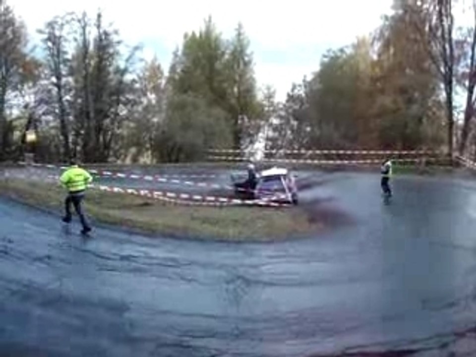 Crash au rally
