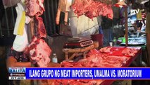 Moratorium sa pork meat importation sa bansang apektado ng ASF, isinusulong