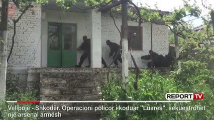 Aksioni i 27 Prillit 2019 në Shkodër, policia zbulon arsenal armësh në një shtëpi të pabanuar