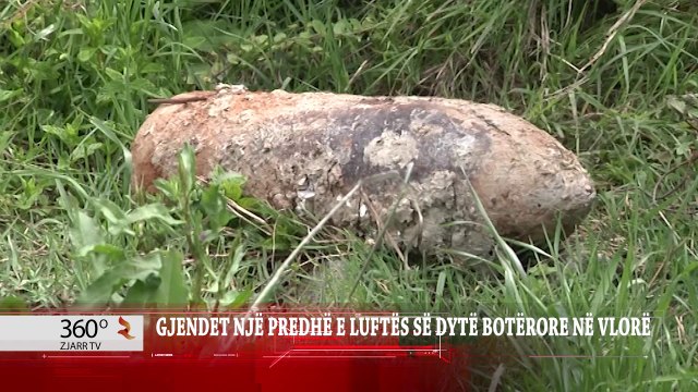 GJENDET NJË PREDHË E LUFTËS SË DYTË BOTËRORE NË VLORË