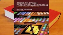 Online Studio Television Production and Directing: Concepts, Equipment, and Procedures  For Online