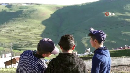 Ardahan'daki ‘Atatürk silüeti’ görülmeye başladı