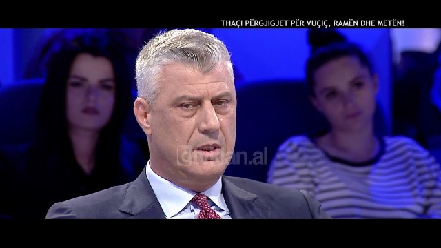 Thaçi: Ideja e korrigjimit te territoreve ishte imja