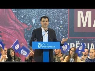 RTV Ora - Basha i prerë: Bashkinë e Kamzës nuk e dorëzojmë kurrë, blu ka qenë dhe blu do mbetet