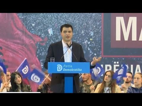 RTV Ora - Basha i prerë: Bashkinë e Kamzës nuk e dorëzojmë kurrë, blu ka qenë dhe blu do mbetet