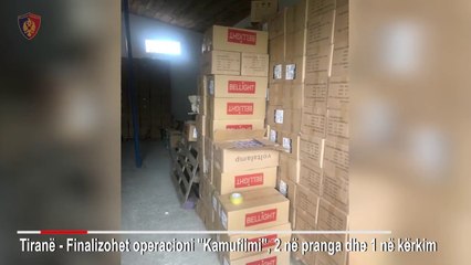 PIJE, ÇAMÇAKËZË DHE CIGARE KONTRABANDË, 2 TË ARRESTUAR