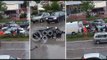 RTV Ora - Makina përplas motorin në Vlorë, plagoset një person