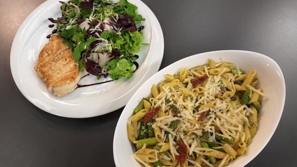 Rreze Dielli 15 Maj 2019 - Të Gatuajmë me Znj. Vjollca P2 Makarona me asparag,pesto,domate të thata
