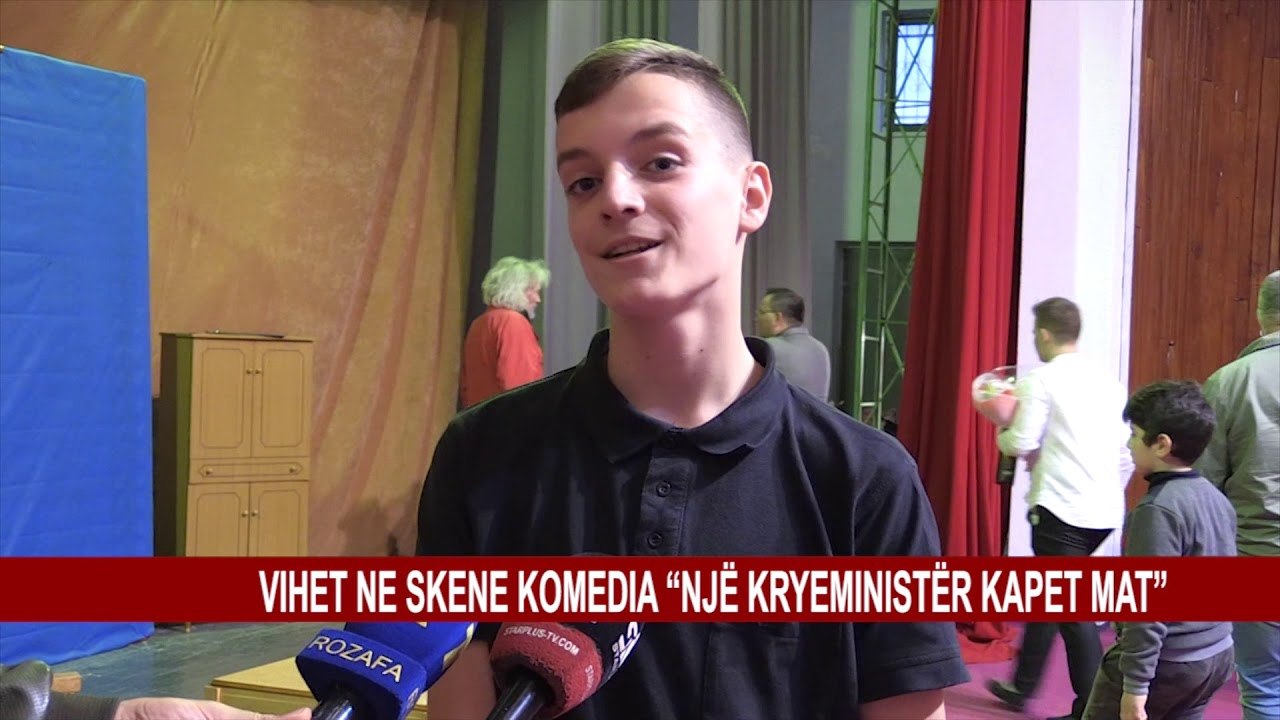 VIHET NE SKENE KOMEDIA “NJË KRYEMINISTËR KAPET MAT”