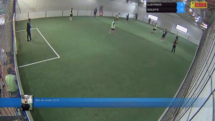 But de Julien (2-5) - LUSITANOS Vs GOLDY'S - 28/05/19 20:00 - LIGUE 2 - Poitiers Game Parc