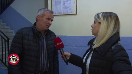 Stop-   Yzberisht, pallati pa parmake ne shkalle e pa ashensor prej disa vitesh.(15.05.2019)