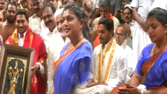 Jagan mohan Reddy: ஜெகன் மோகன் ரெட்டி திருப்பதியில் சுவாமி தரிசனம்- வீடியோ