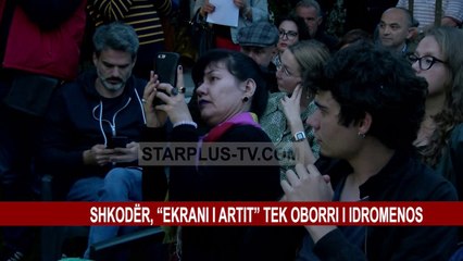 SHKODËR, “EKRANI I ARTIT” TEK OBORRI I IDROMENOS