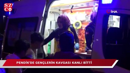 Pendik’de gençlerin kavgası kanlı bitti: 5 yaralı