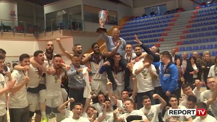 Report TV - Basketboll/ Goga shkruan historinë, për herë të parë kampione e Shqipërisë