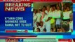 Karnataka Congress workers urge Rahul Gandhi not to quit as Congress President