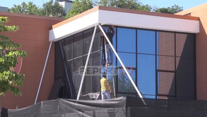 Report TV - Shembet hyrja e komisariatit nr.6 në Tiranë, u inagurua 4 muaj më parë