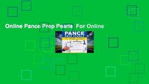 Online Pance Prep Pearls  For Online