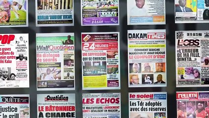 revu de la presse du Mercredi 29 Mai 2019