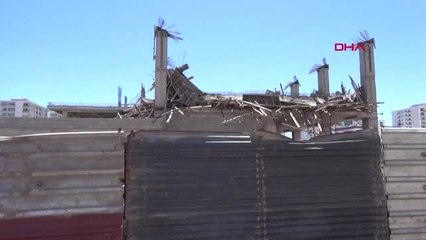 Diyarbakır'da inşaatta çökme 3 yaralı