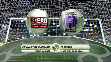 J16 EA Guingamp - FC Istres (1-0)