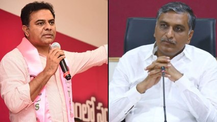 సిద్ధిపేట లో మెజార్టీ తగ్గింది... హరీష్ పై KTR సంచలన వ్యాఖ్య!!
