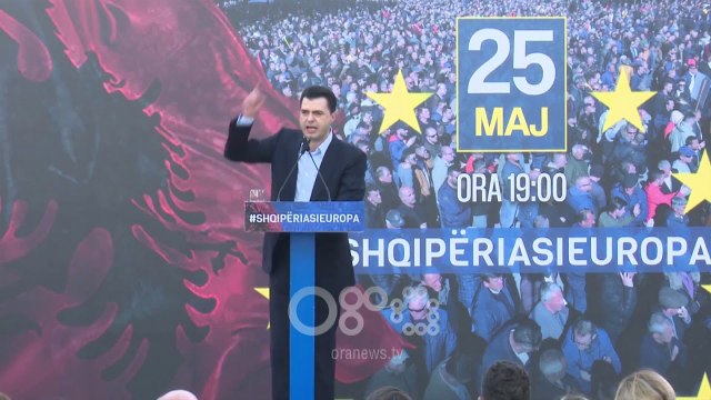 RTV Ora - Basha thirrje për protestë: Largimi i Ramës, parakusht për dialog politik