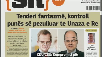 Ora juaj, Shtypi i ditës: Tenderi fantazmë, kontroll punës së pezulluar te Unaza e Re
