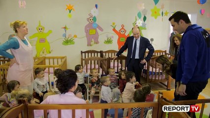 Report TV -Rikonstruktohet një tjetër çerdhe, Veliaj: Janë më të mirat në rajon