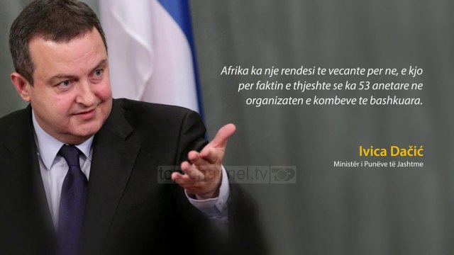 Daçiç: Puna ime, kundër Kosovës - Top Channel Albania - News - Lajme