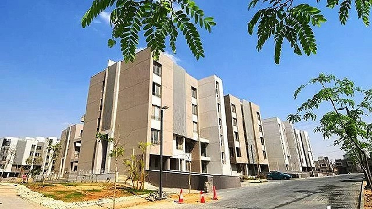 Semi Finished Apartment with Garden Resale in Village Gardens Katameya